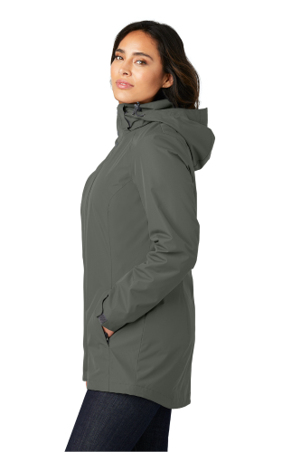 Right view of Port Authority Ladies All-Weather 3-in-1 Jacket L123