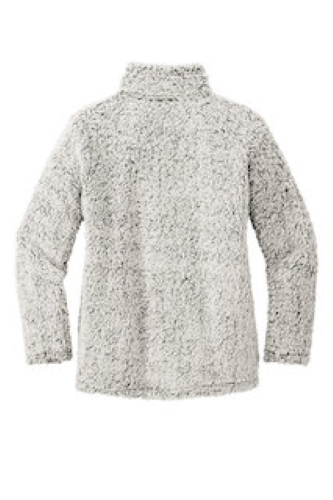 Back view of Port Authority Ladies Cozy 1/4-Zip Fleece L130