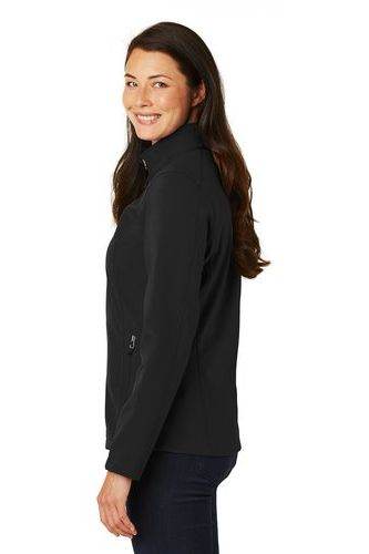 Right view of Port Authority Ladies Core Soft Shell Jacket