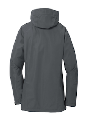 Back view of Port Authority Ladies Torrent Waterproof Jacket