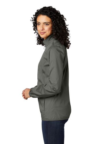 Left view of Port Authority Ladies Zephyr Full-Zip Jacket