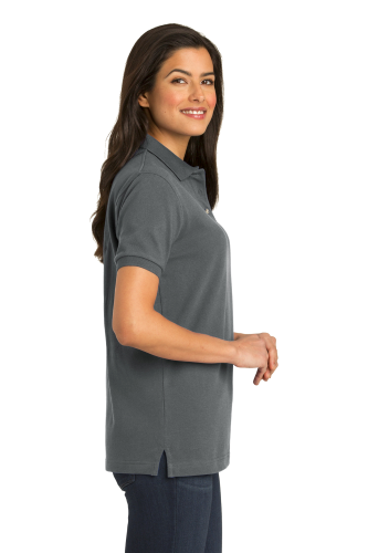 Right view of Port Authority Ladies Pique Knit Polo