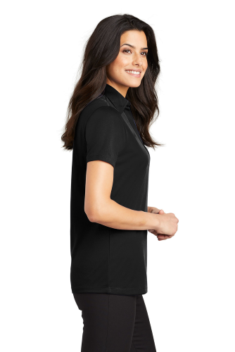 Right view of Port Authority Ladies Silk Touch Performance Polo