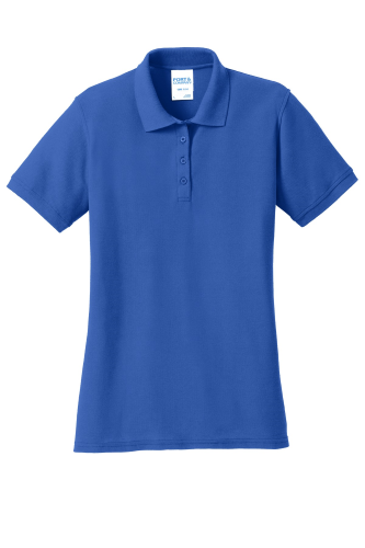 Port & Company Ladies 50/50 Pique Polo