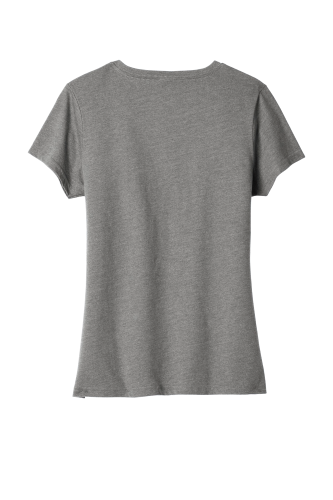 Back view of Port & Company Ladies Fan Favorite Blend V-Neck Tee
