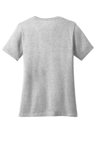Back view of Port Company Ladies 100 Cotton T Shirt