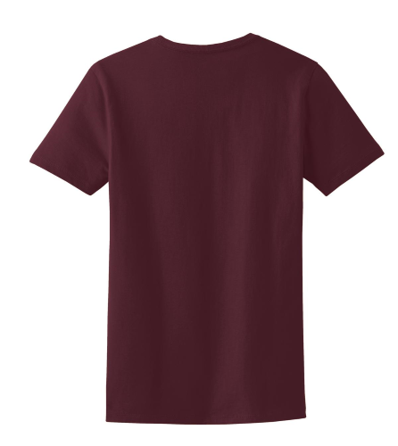 Back view of Port Company Ladies Essential T Shirt