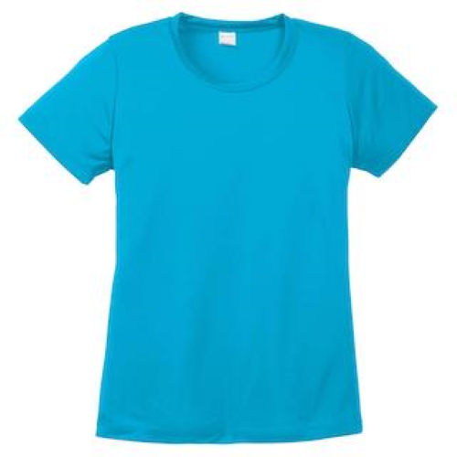 Sport Tek Ladies Competitor Tee in Atomic Blue