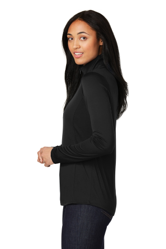 Right view of Sport-Tek Ladies PosiCharge Competitor 1/4-Zip Pullover
