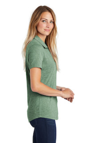 Right view of Sport-Tek Ladies PosiCharge Tri-Blend Wicking Polo