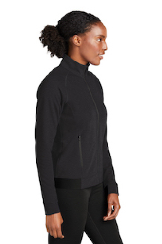 Right view of Sport-Tek Ladies PosiCharge Strive Full-Zip LST570