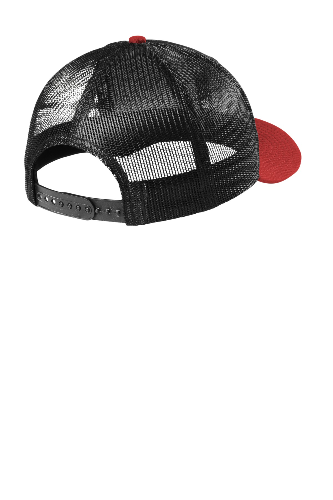 Back view of Era Snapback Low Profile Trucker Cap NE207
