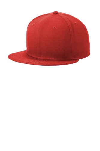 Left view of Era Standard Fit Flat Bill Snapback Cap NE4020
