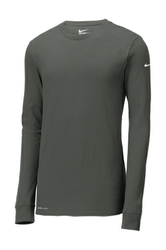Nike Dri-FIT Cotton/Poly Long Sleeve Tee Image