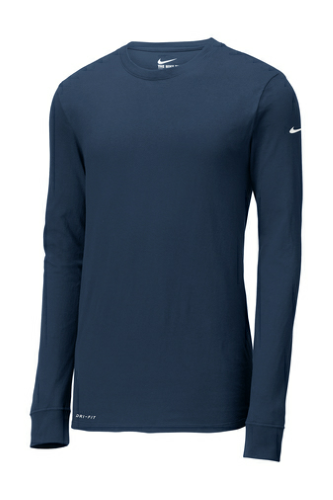 Nike Dri-FIT Cotton/Poly Long Sleeve Tee Image