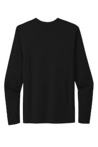 Back view of Next Level Cotton Long Sleeve Tee