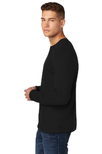 Left view of Next Level Cotton Long Sleeve Tee