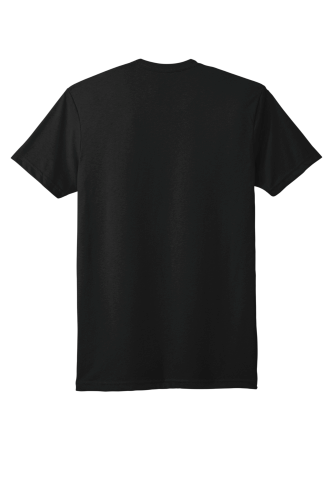 Back view of Next Level Unisex CVC Sueded Tee