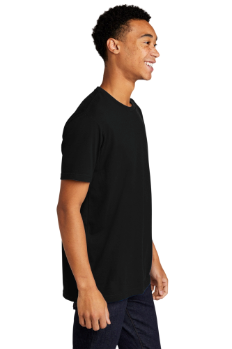 Left view of Next Level Unisex CVC Sueded Tee