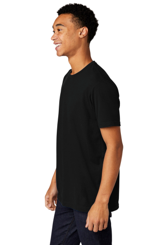 Right view of Next Level Unisex CVC Sueded Tee