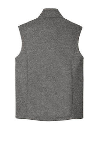 Back view of OGIO Grit Fleece Vest OG730
