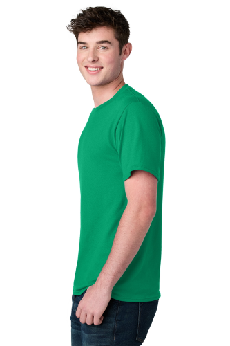 Left view of Port & Company® Core Blend Recycled Tee