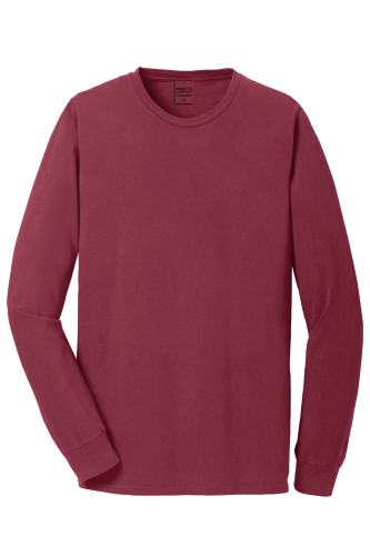 Port & Company Pigment-Dyed Long Sleeve Tee