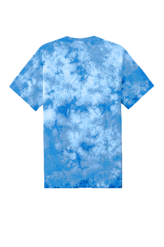 Back view of Port & Company Crystal Tie-Dye Tee PC145