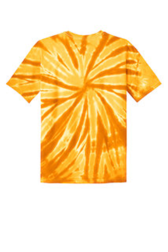Back view of Port & Company Essential Tie-Dye Tee