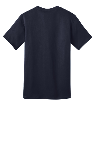 Back view of Port & Company Essential Ring Spun Cotton T-Shirt