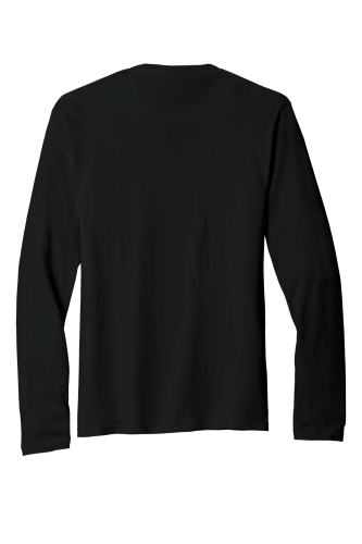 Back view of Port & Company Tri-Blend Long Sleeve Tee