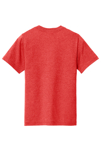 Back view of Port & Company Youth Tri-Blend Tee PC330Y