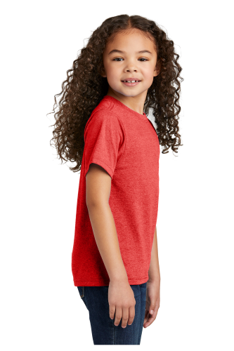 Right view of Port & Company Youth Tri-Blend Tee PC330Y