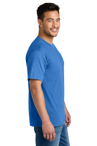 Left view of Port & Company® CVC Tee