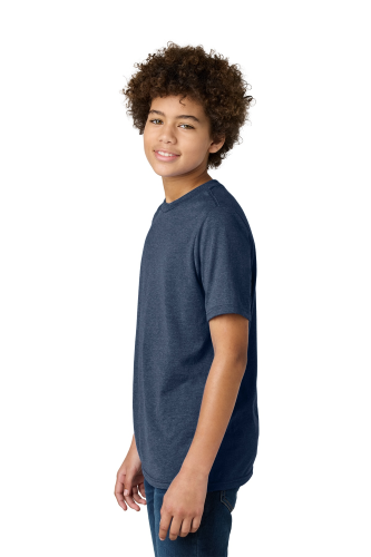 Right view of Port & Company® Youth CVC Tee