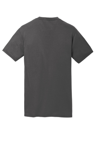 Back view of Port & Company Essential Blended Performance Tee