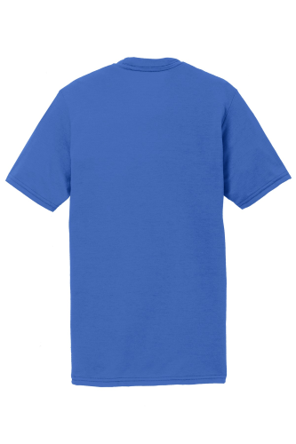 Back view of Port & Company Youth Essential Blended Performance Tee