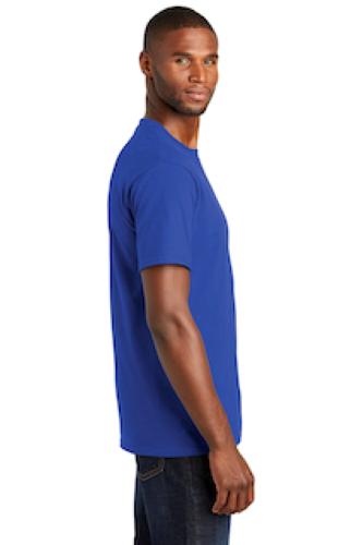 Right view of Port & Company Fan Favorite Tee