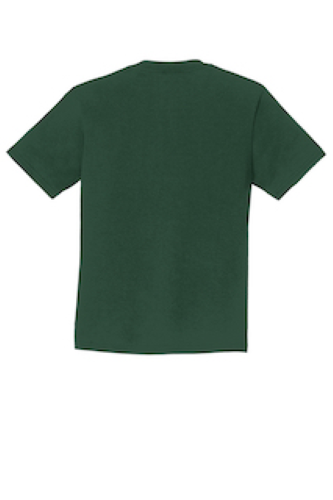 Back view of Port & Company Youth Fan Favorite Tee
