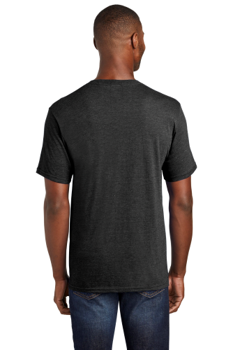 Back view of Port & Company Fan Favorite Blend Tee