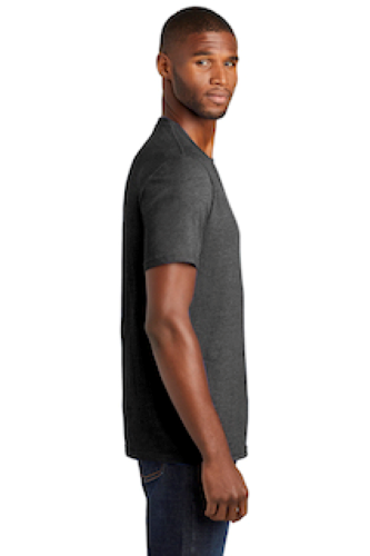Right view of Port & Company Fan Favorite Blend Tee