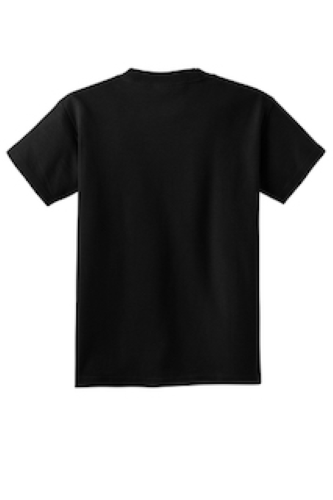 Back view of Port & Company Youth Core Cotton DTG Tee PC54YDTG