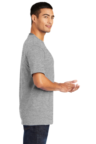 Left view of Port & Company 50/50 Cotton/Poly T-Shirt