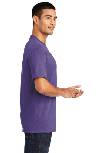 Left view of Port & Company 50/50 Cotton/Poly T-Shirt