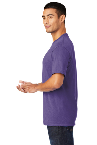 Right view of Port & Company 50/50 Cotton/Poly T-Shirt