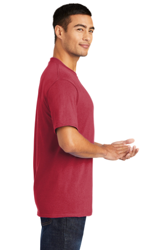 Left view of Port & Company 50/50 Cotton/Poly T-Shirt