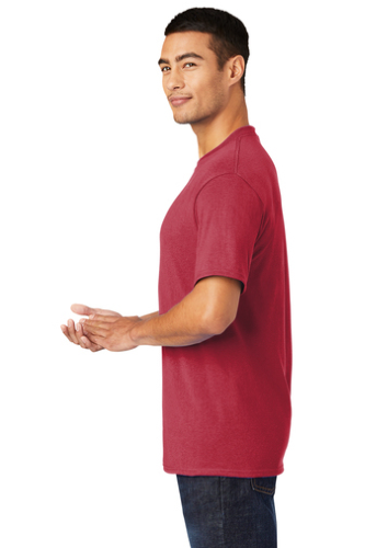Right view of Port & Company 50/50 Cotton/Poly T-Shirt