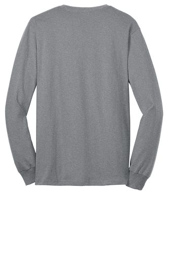 Back view of Adult Sachem Soccer Long Sleeve T-Shirt