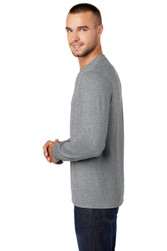 Left view of Adult Sachem Soccer Long Sleeve T-Shirt