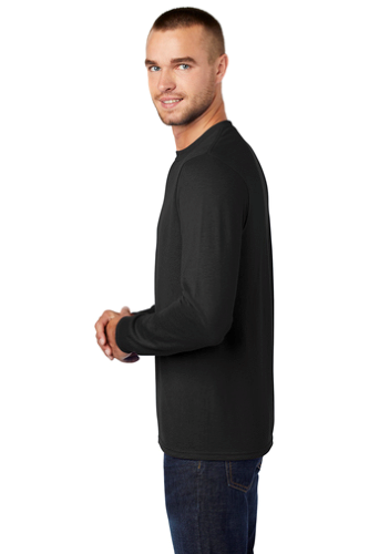 Left view of Adult Samoset Soccer Long Sleeve T-Shirt